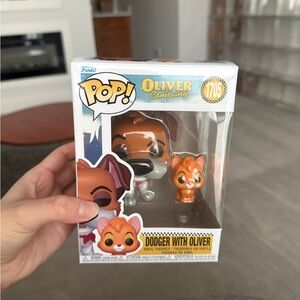 Oliver and Company Dodger with Oliver Funko Pop! Vinyl Figure #1705